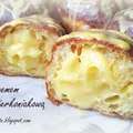 Pączki z Kremem i Polewą Ajerkoniakową