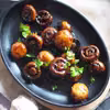 Pieczarki w glazurze miodowo-balsamicznej