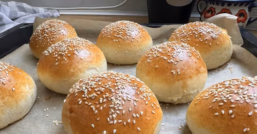 Bułki do hamburgerów