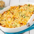 Zapiekanka makaronowa z dynią i kurczakiem