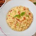 Kremowe risotto z suszonymi pomidorami