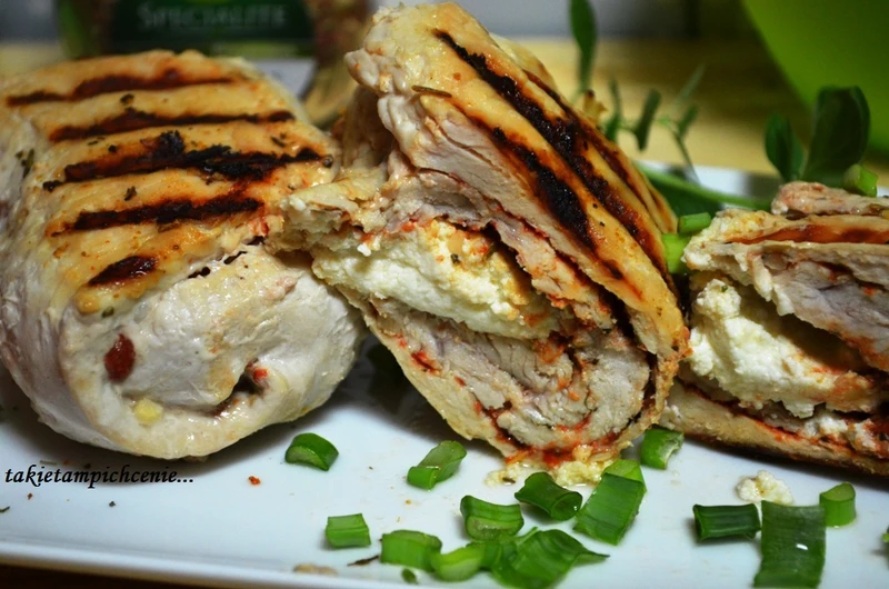 Grillowane roladki z kurczaka