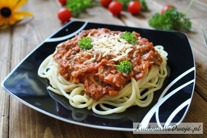 Spaghetti z tuńczykiem