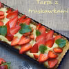 Tarta z waniliowym kremem i truskawkami