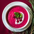 Zupa krem z buraka