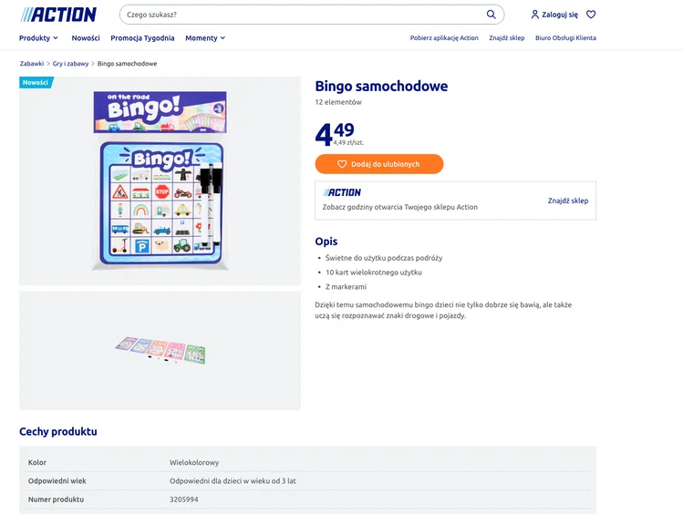 Zdjęcie Ten gadżet z Action za 4,49 zł to HIT dla dzieci w podróży! Gra, która zmienia nudę w przygodę #1