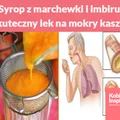 Syrop z marchewki i imbiru - skuteczny lek na mokry kaszel
