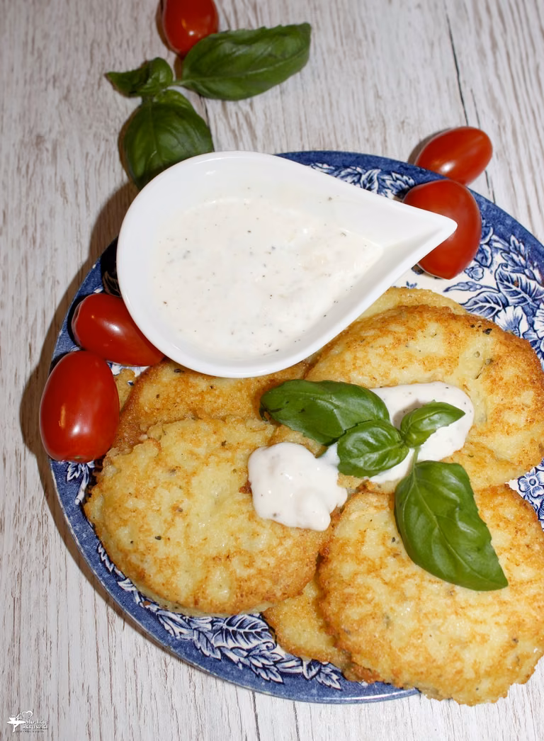 Placki ziemniaczane z cukinią
