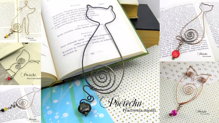Zakładki do książek w kształcie zwierzątek (Bookmarks)