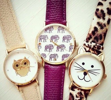 Zegarki ze zwierzęcym motywem