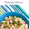 Sałatka z tuńczykiem awokado i migdałami