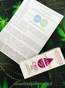 Olej konopny CBD 15% naturalny wyciąg z konopi  Cannabis Sativa L.