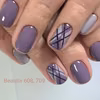 Manicure w fiolecie