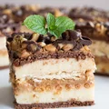 Ciasto snickers bez pieczenia