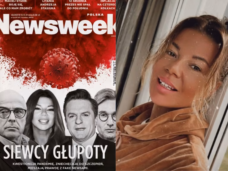 Edyta Górniak na okładce z podpisem “siewcy głupoty”. Piosenkarka komentuje