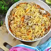 Jednogarnkowe Spaghetti Z Sosem Pomidorowym I Mięsem Mielonym