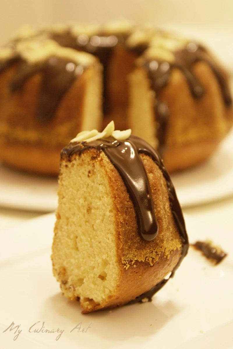 Babka z ricottą i marcepanem