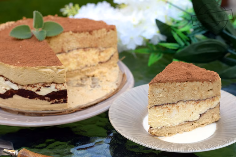 Serniczek kawowy a'la Tiramisu - bez pieczenia
