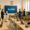 Sztuczna inteligencja w polskich szkołach! AI i roboty wkraczają do klas