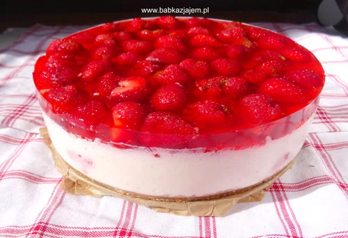 Fit sernik na zimno z twarogu