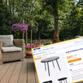 Solarny stolik ogrodowy z Action to okrycie sezonu! Ostatni dzwonek na zakup za 54,99!