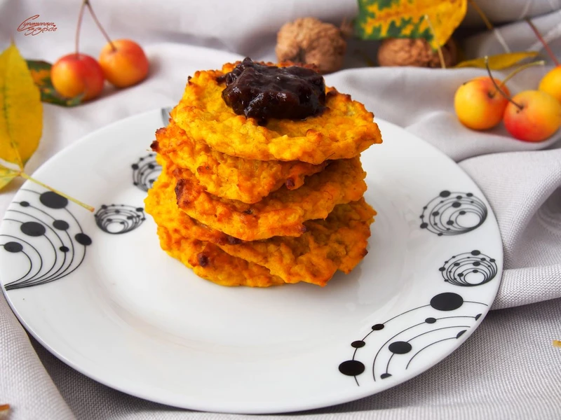 Fit placuszki jaglano dyniowe