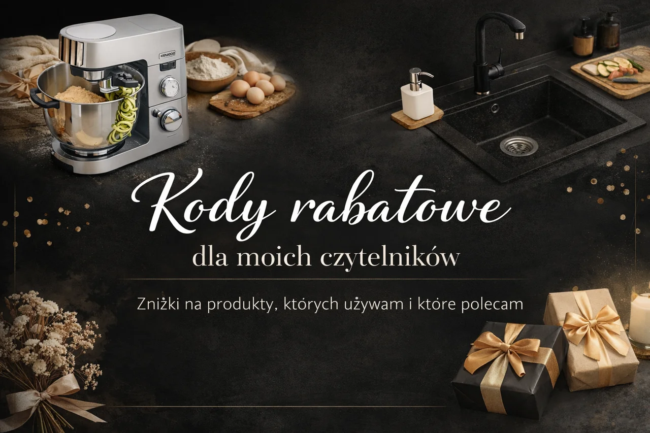 Aktualne kody rabatowe na Kenwood Cooking Chef, zlewozmywaki granitowe Primagran i materace Selene. Sprawdzone produkty, które mam w swoim domu i polecam