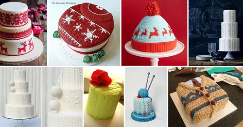 Super tort w zimowym klimacie