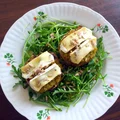 Pieczarki faszerowane bazyliowym pesto i serem pleśniowym