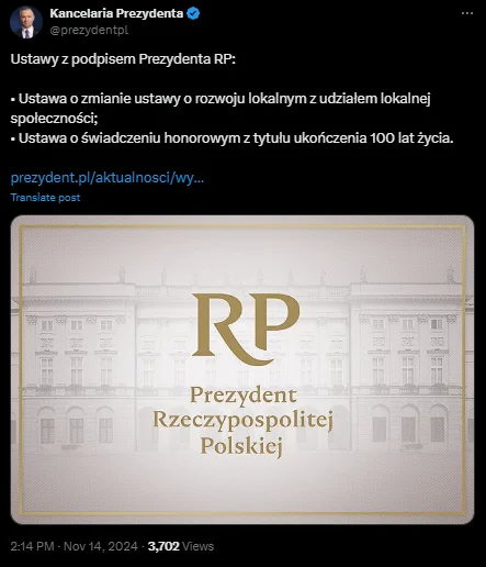 Zdjęcie 6200 złotych miesięcznie i coroczna podwyżka! Prezydent zatwierdza świadczenie w nowej formie od stycznia 2025 #1