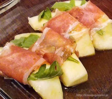 Awokado w szynce parmeńskiej
