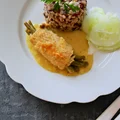 Schabowe roladki z fasolką szparagową