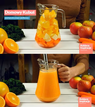 Domowy Kubuś - koktajl marchewkowy