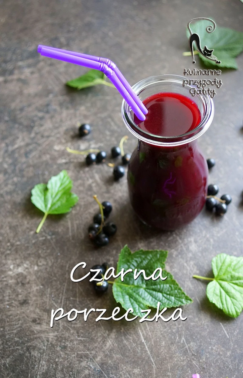 Kompot z czarnej porzeczki