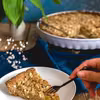 Tarta light z kremem pattisiere i rabarbarem