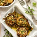Faszerowane pieczarki portobello