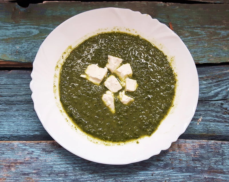 Zupa krem groszkowo-szpinakowa