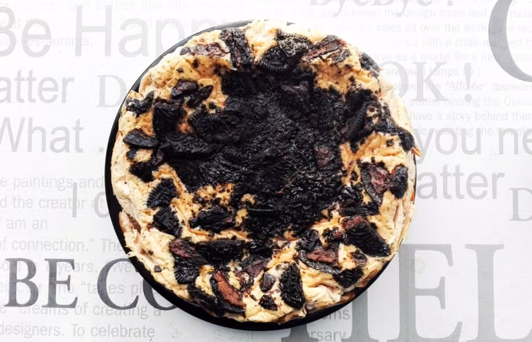 Proteinowy sernik oreo