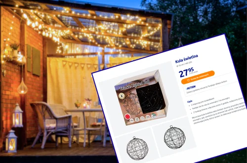 Ta świecąca kula z Action za 28 zł zrobi robotę w święta i nie tylko! Na każdą pogodę, bez prądu, a klimat jak z bajki