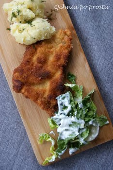 Sznycle z indyka z curry