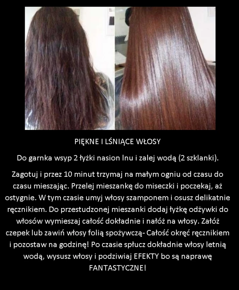Prosty i tani trik na piękne lśniące włosy jak z reklamy!