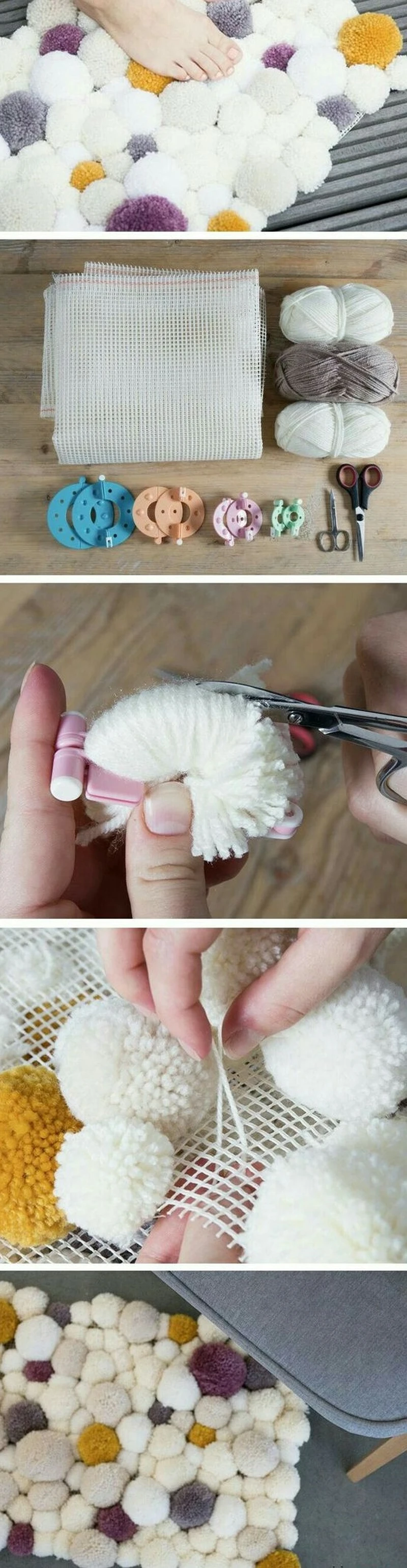 DIY- pompony do dziecięcego pokju
