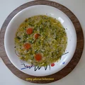 Szybka zupa porowa z kaszą jaglaną