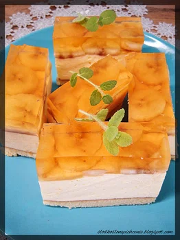 Ciasto brzoskwiniowo-bananowe