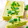 Tarta z zielonym groszkiem i warzywami
