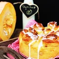 Drożdżowe ślimaczki z dynią i cynamonem