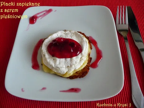 Placki ziemniaczane z serem pleśniowym