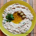 Moutabal - arabski dip z bakłażanów