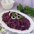 Modro kapusta ze słoika