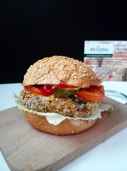 Jaglane burgery bezglutenowe i wegetariańskie - zdrowe hamburgery